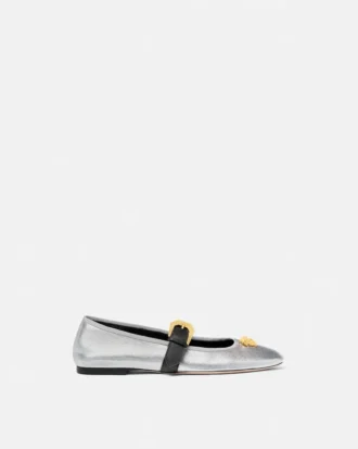 La Medusa Metallic Ballerinas
