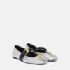 La Medusa Metallic Ballerinas