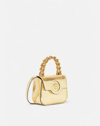 La Medusa Metallic Mini Bag