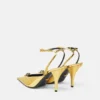 La Medusa Metallic Slingback Pumps 85 mm La Medusa Metallic Slingback Pumps 85 mm