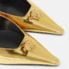 La Medusa Metallic Slingback Pumps 85 mm La Medusa Metallic Slingback Pumps 85 mm