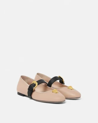La Medusa Nappa Ballerinas