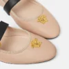 La Medusa Nappa Ballerinas