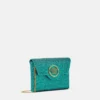 La Medusa-prydd satin-clutch La Medusa-prydd satin-clutch