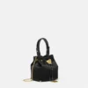 La Medusa Satin Mini Bucket Bag La Medusa Satin Mini Bucket Bag