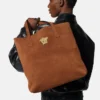 La Medusa Suede Tote La Medusa Suede Tote