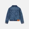 Laserad denimblus för barn Laserad denimblus för barn