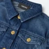 Laserad denimblus för barn Laserad denimblus för barn