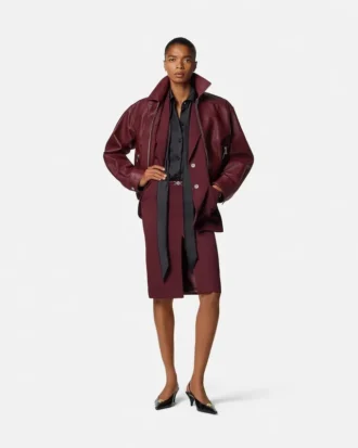 Läderblouson