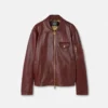 Läderblousonjacka Läderblousonjacka