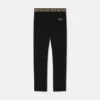 Leggings i stretchig bomullsjersey med tryck för barn Leggings i stretchig bomullsjersey med tryck för barn