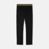 Leggings i stretchig bomullsjersey med tryck för barn Leggings i stretchig bomullsjersey med tryck för barn