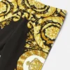Leggings i stretchig bomullsjersey med tryck för barn