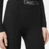 Leggings i viskosblandning med hällor