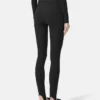 Leggings i viskosblandning med hällor