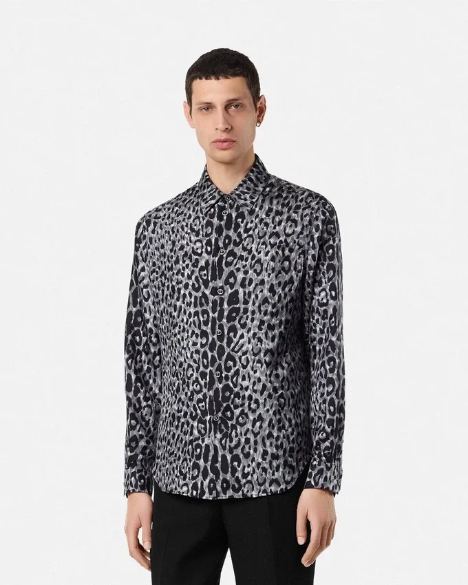 Leopard Silk Shirt Leopard Silk Shirt