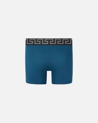 Långa boxershorts i bomullsjersey Långa boxershorts i bomullsjersey