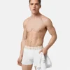 Långa boxershorts i bomullsjersey