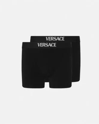 Långa boxershorts i bomullsjersey, 2-pack Långa boxershorts i bomullsjersey, 2-pack