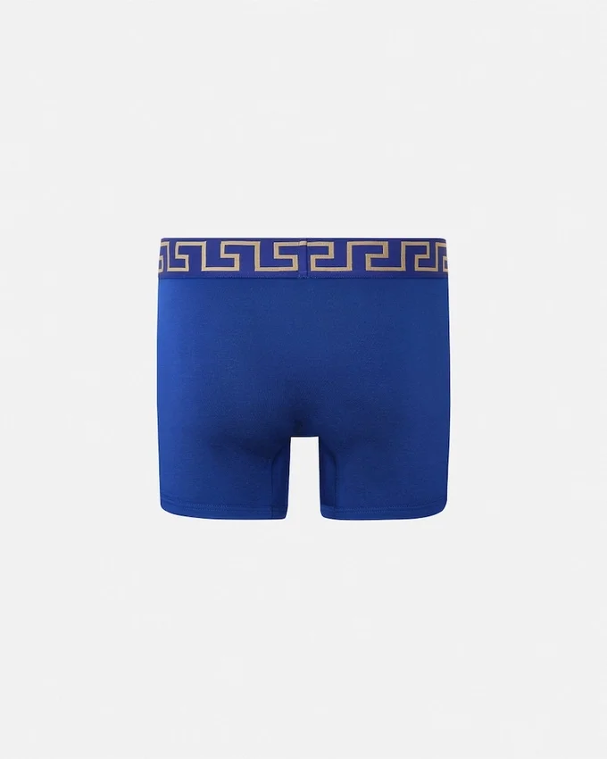 Långa boxershorts i bomullsjersey Långa boxershorts i bomullsjersey