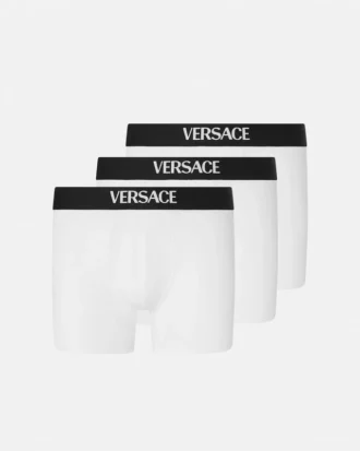 Långa boxershorts i bomullsjersey, 3-pack Långa boxershorts i bomullsjersey, 3-pack