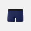 Långa boxershorts i ribbad bomull