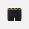 Långa boxershorts i tryckt bomullsjersey