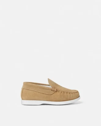 Loafers i mocka för barn