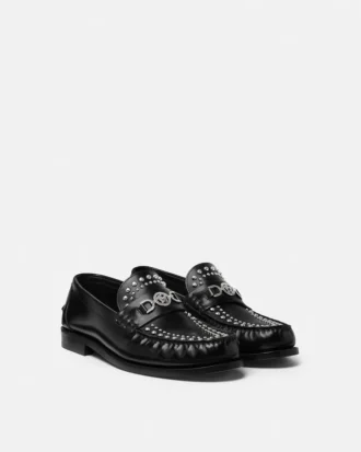Loafers med Medusa 95-detaljer