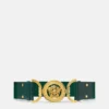 Medusa 95 Croc-Effect Belt 6 cm Medusa 95 Croc-Effect Belt 6 cm
