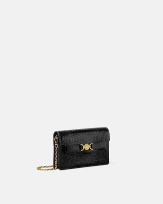 Medusa 95 Croc-Effect Clutch