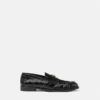 Medusa 95 Croc-Effect Loafers Medusa 95 Croc-Effect Loafers
