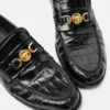 Medusa 95 Croc-Effect Loafers Medusa 95 Croc-Effect Loafers