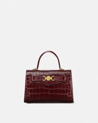 Medusa 95 Croc-Effect Top-Handle
