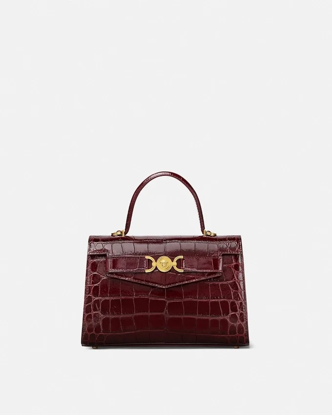Medusa 95 Croc-Effect Top-Handle Medusa 95 Croc-Effect Top-Handle