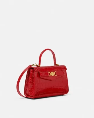 Medusa 95 Croc-Effect Top-Handle Medusa 95 Croc-Effect Top-Handle
