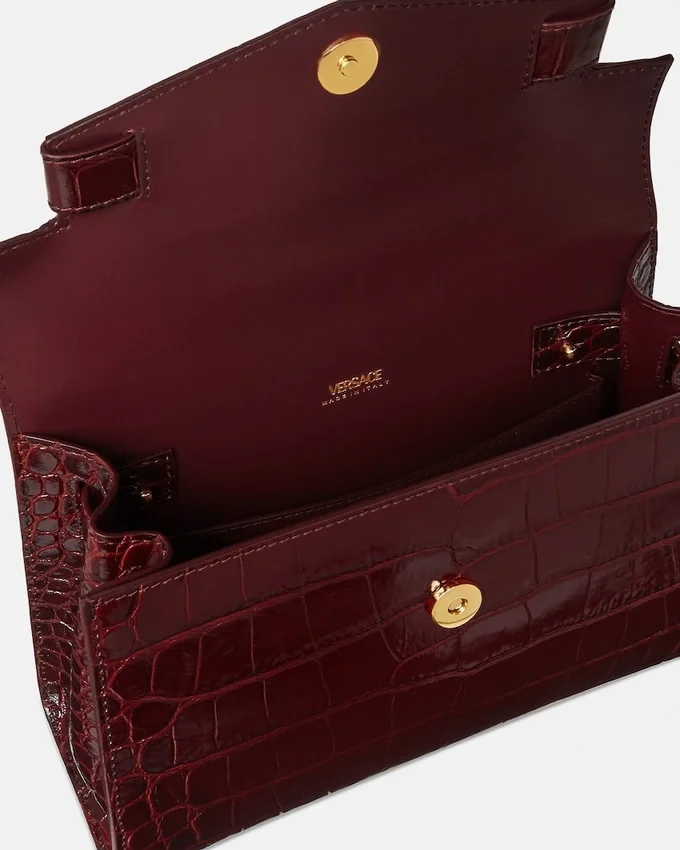 Medusa 95 Croc-Effect Top-Handle Medusa 95 Croc-Effect Top-Handle