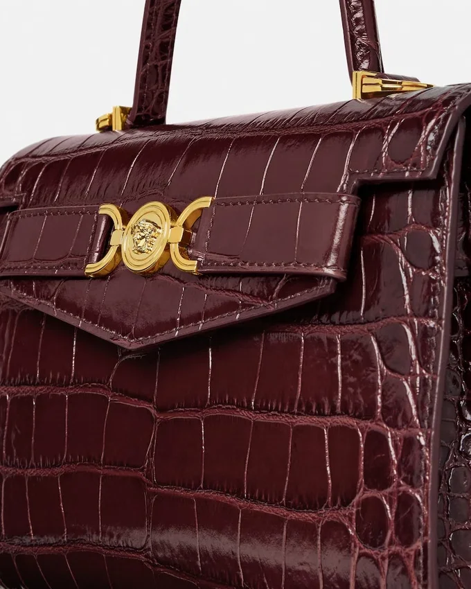 Medusa 95 Croc-Effect Top-Handle Medusa 95 Croc-Effect Top-Handle