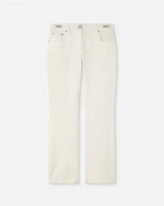 Medusa 95 Crop Flared Jeans
