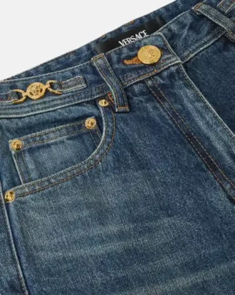 Medusa 95 högmidjade jeans med normal passform