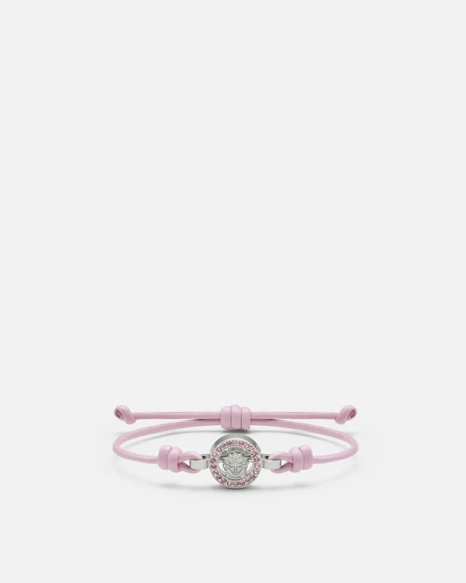 Medusa 95 kristallarmband i läder Medusa 95 kristallarmband i läder