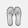 Medusa 95 Metallic Flat Sandals Medusa 95 Metallic Flat Sandals