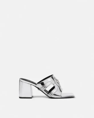 Medusa 95 Metallic Mules 70 mm