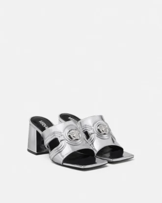Medusa 95 Metallic Mules 70 mm
