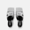 Medusa 95 Metallic Mules 70 mm Medusa 95 Metallic Mules 70 mm