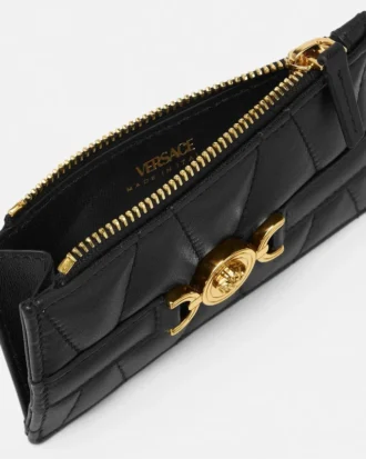 Medusa 95 Quilted Nappa Card Holder