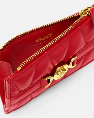 Medusa 95 Quilted Nappa Card Holder