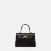 Medusa 95 Small Croc-Effect Top-Handle