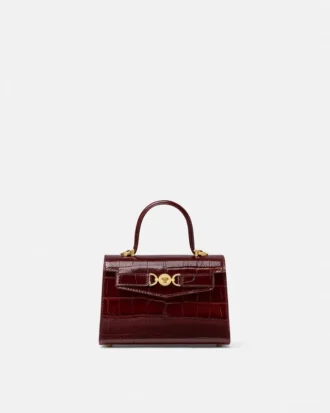 Medusa 95 Small Croc-Effect Top-Handle Medusa 95 Small Croc-Effect Top-Handle