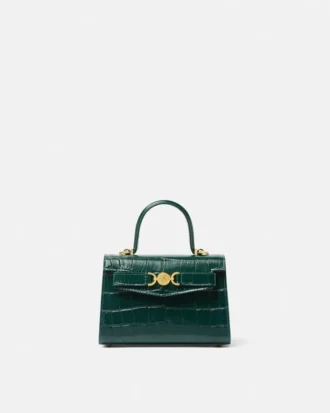 Medusa 95 Small Croc-Effect Top-Handle